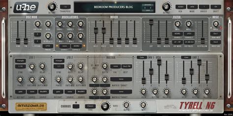 Tyrell N6 Synthesizer Review (Free Download) .